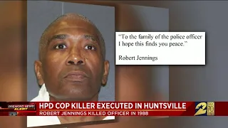 HPD cop killer executed in Huntsville