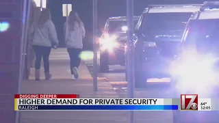 Triangle business see higher demand for private security