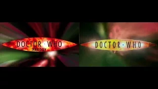 Hillywood Doctor Who Parody side-by-side comparison