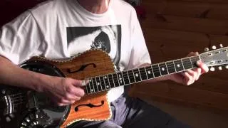 Fingerpicking Blues Lesson - Slow Texas Blues in A - TAB avl