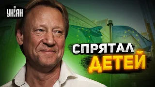 Путинист Харатьян собрался отправлять детей на фронт, но они оказались в Евросоюзе