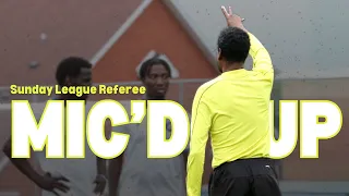 AND THEN I'M THE GUY THAT'S A BAD GUY 🟨😂 Sunday League Referee Mic'd Up | NYSL 🎙️