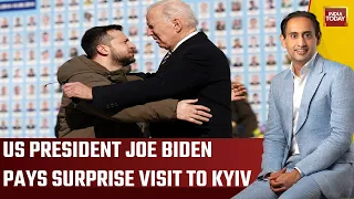 US President Joe Biden Lands In War-ravaged Ukraine In A Surprise Visit | Watch This Report