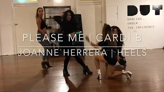 “PLEASE ME” CARDI B & BRUNO MARS | Joanne Herrera | Heels Class