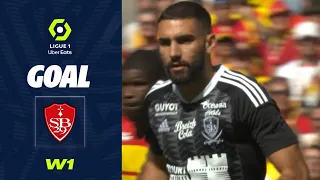 Goal Romain DEL CASTILLO (82' pen - SB29) RC LENS - STADE BRESTOIS 29 (3-2) 22/23