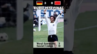 West Germany v Soviet Union 3-0 | Euro 1972 final