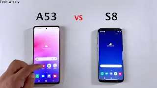 SAMSUNG A53 5G vs S8 - SPEED TEST