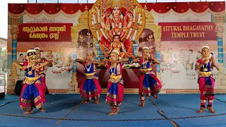 Sargathma School of dance and music| Attukal Temple Dance Performance| 2024|