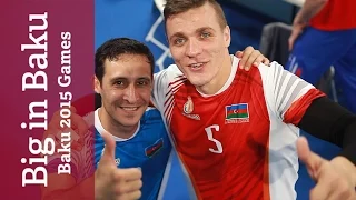 Azerbaijani Volleyball fans show their support | Big In Baku