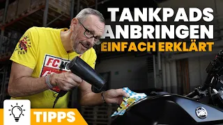 DIY Tankpads aufkleben & die Vorteile eines Tankpads