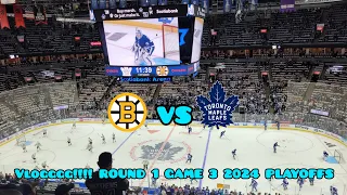 LEAFS VS BRUINS GAME 3 2024 PLAYOFFS VLOGGGG!!!!!!!! MUST SEE!!!! (4.24.2024)