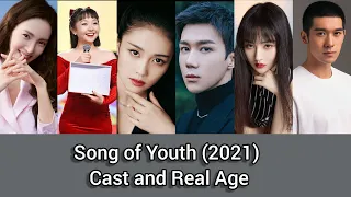 Song of Youth (2021) Cast and Real Age, Bai Lu,   Wang Yi Zhe,  Gina Jin , He Lei ,Huang Xin Yao,...