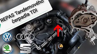 Jednoduchá oprava tandemového čerpadla TDI