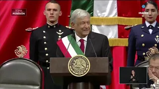 Momentos más importantes del discurso del Presidente López Obrador