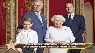 El príncipe Harry decidido a reconciliarse con su padre el rey  III y su hermano William: "Quiero a