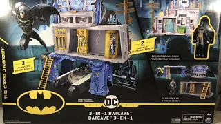 Spin Master 4 Inch Batman The Caped Crusader 3 In 1 Batcave Review