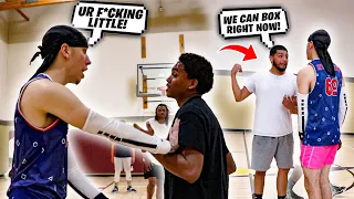 WHITE BOY With A DURAG Makes Real Hoopers Want To FIGHT Him At The Gym! (Mic'd Up 5v5 Basketball)