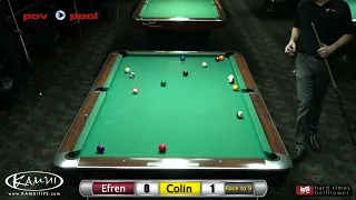 Efren Reyes vs Colin Angle - 8-Ball / PT 2