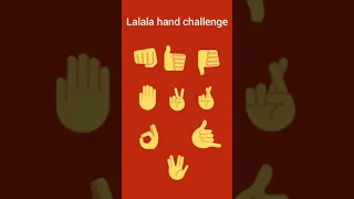 Lalala #Tiktok Hand Emoji Challenge  #short