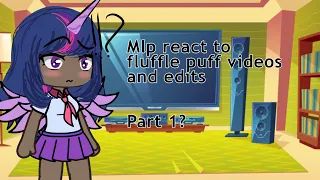 Mlp react to fluffle puff (flufflepuffxchryssi) *my little pony* read description!