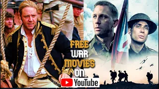 Top 5 FREE War Movies on Youtube!! (With Links)