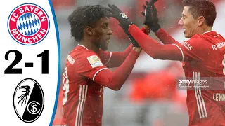 Bayern Munich vs Freiburg 2-1 All Goals & Highlights 17/01/2021 HD