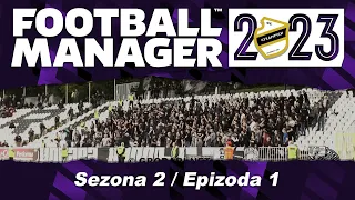 Pocetak sezone iz snova! // Football Manager 2023 karijera Ep. 2.1 (Cukaricki)