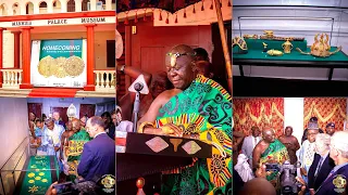 ASANTEHENE OTUMFUO OSEI TUTU II TOOK A COMPREHENSIVE TOUR OF THE MANHYIA PALACE MUSEUM!