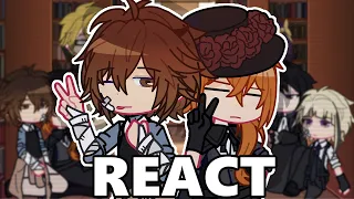 BSD react to soukoku! | Bungo stray dogs | Gacha life 2 |