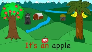 Fruit Song 1 | Fruit Names For Kids | It's An Apple, It's A Banana