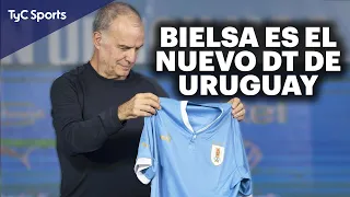 MARCELO BIELSA EN CONFERENCIA DE PRENSA 🔥 NUEVO DT DE URUGUAY ⚽ LAS MEJORES FRASES DEL LOCO