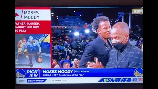 Kendrick Perkins can’t say Moses Moody 😂😂