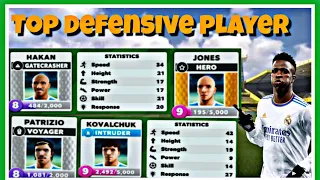 🦋 Score Match ! Top 7 Player For Defence ✅ #viral