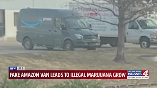 Fake amazon van leads to illegal marijuana grow