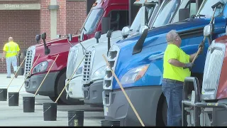 Nationwide truck driver shortage impacting Georgia consumers