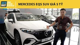 Tìm hiểu chi tiết Mercedes EQS 500 - SUV thuần điện đắt nhất Việt Nam |Autodaily.vn|