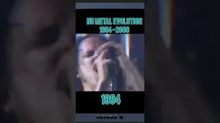 Nu Metal Evolution 1994-2000 #musicvideo #shorts #numetal