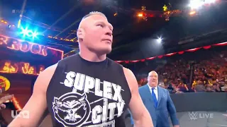 Brock Lesnar Entrance | RAW Sept. 30 2019