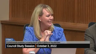 Council Study Session - 10/3/2022