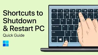 How To Shutdown & Restart Windows Using Keyboard Shortcuts