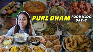 Puri Food Vlog| Pohala Thali, Chena Poda, Khaja, Street Snacks & More  | Odisha Food Series Ep-3