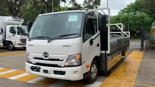 Hino Truck Sydney Australia - Hino 300 Series - 617 Custom Tray Concreter Builder Toolboxes