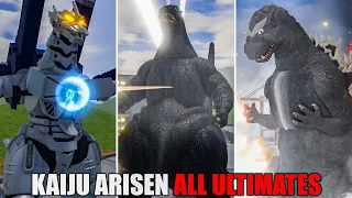 ALL NEW ULTIMATE ATTACKS 🔴 In Kaiju Arisen 5.0 - ROBLOX