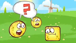 RED BALL 4 SPONGEBOB BALL IN GREEN HILLS COMPLETE ALL LEVELS Game Walkthrough( 1-15 lvl + Boss fight