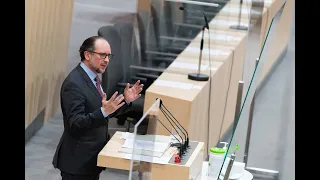Fragestunde im Nationalrat mit Außenminister Schallenberg, 26. März 2021