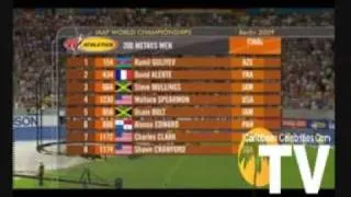 Usain Bolt 200m Final in the World Championsips in Berlin 2009