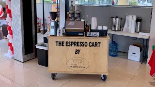 Portable Coffee Cart