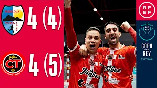 RESUMEN #CopaDelReyFutsal | Servigroup Peñíscola 4-4 (4-5) Jimbee Cartagena