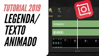 💬 Como usar INSHOT| Como colocar legenda ou texto animado no vídeo usando INSHOT (Tutorial 2021)