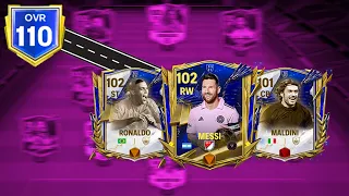 Road to 110 OVR Begins! I Made Best Squad in the World - FC MOBILE!